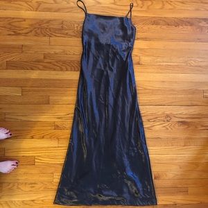 Banana Republic Blue Gray Gown